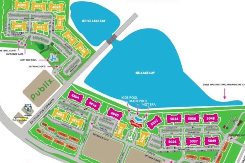 Apartamento Seaworlddisneyuniversal 5 Beds 3 Bed2bath
